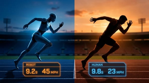 Unitree H1 setter verdensrekord – humanoidrobot sprinter på 10 m/s